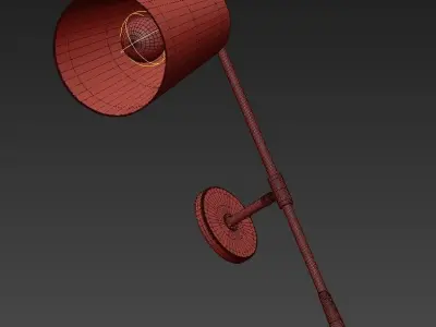 Heathfield andro wall light 3D model