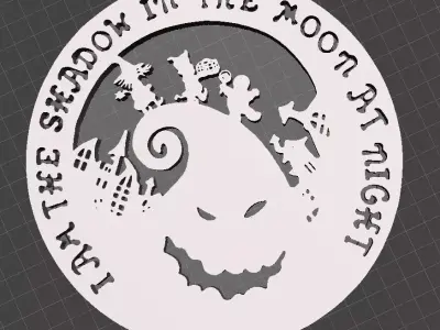 Oogie Boogie light 3D print model