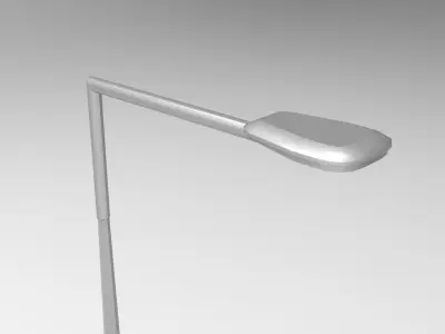 Street Light Low-poly 3D model