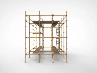 Scaffolding 3D model