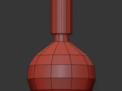 CEILING LIGHT DALE SINGLE PENDANT 3D model