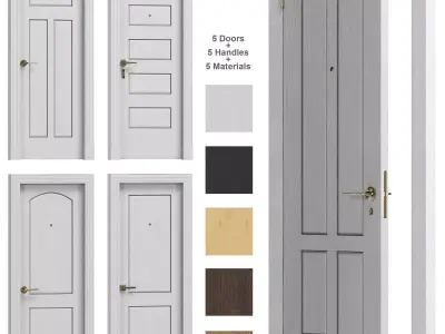 Interiors Doors 2 3D model