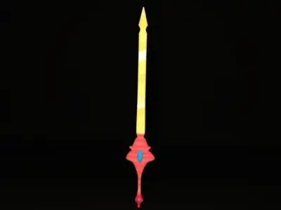 Sword-Hand Painted Texture Texture