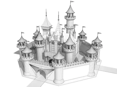 Park Castle House 3D model