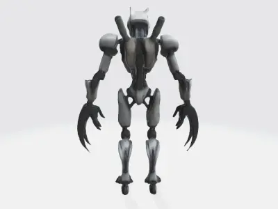 Assassin robot 3D model