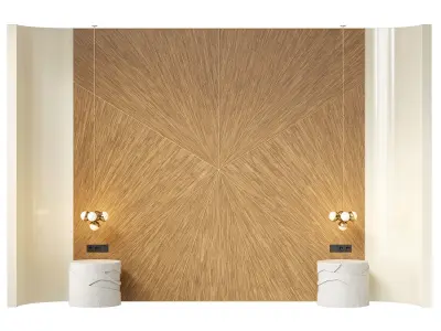 RJ Easy Design Headboard 10 3D model