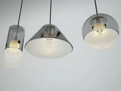 TOM DIXON FLASK PENDANT LIGHT 3D model