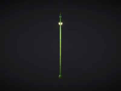 Lamp Post 05 3D model
