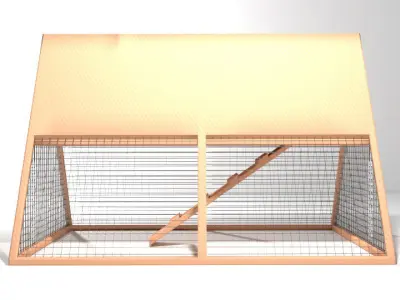 Hen House - Type 3 3D model