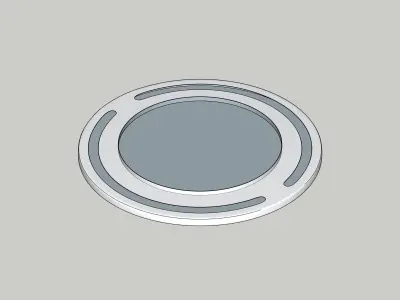 Ceiling Lamp IKEA NYMANE Free 3D model