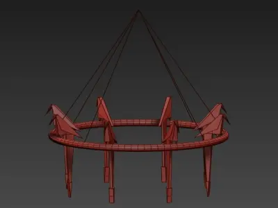 Perch Light Branch Grande 3D model