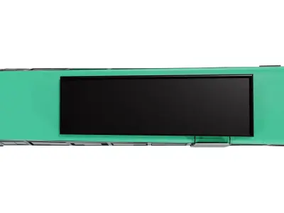 Bus 3d model Low-poly 3D model