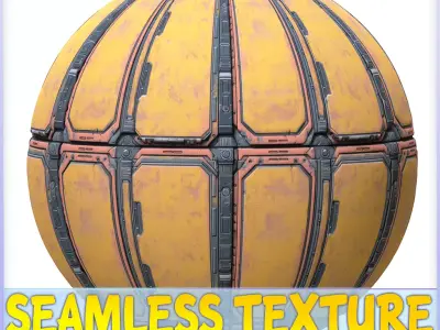 SciFi Seamless Texture Texture 15