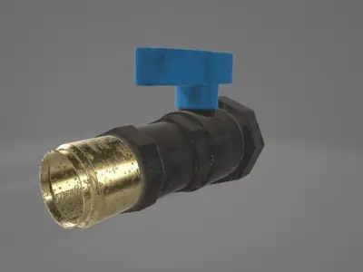 Old Waterfaucet 3D model