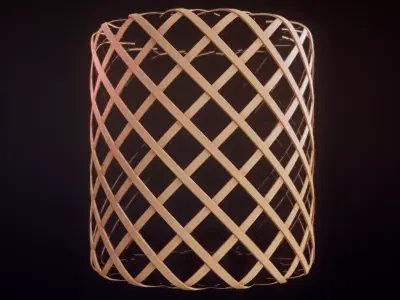 Fencing Panel seamless PBR material Texture Texture