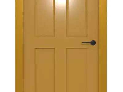 DOOR MODEL A1 Free 3D model