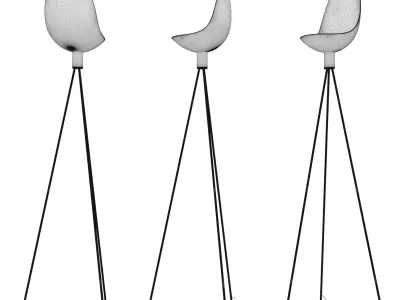 Chelsea floor lamp 3D model
