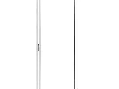 White Window 19 3D model