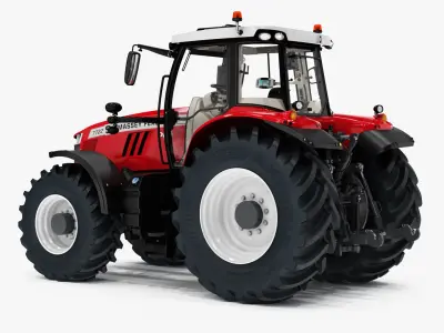  Massey Ferguson 7700S Farm Power Tractor 