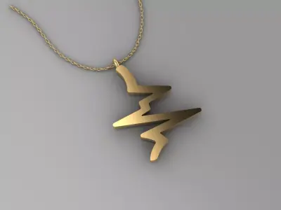  Pendant P205 3D Print Model 3D print model