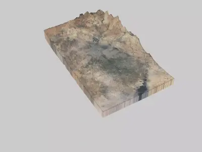 DAMASCUS City Low-poly 3D model