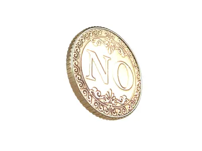 Lucky Coin v1 001 Low-poly 3D model