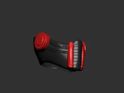 gas mask high poly sculpt 3d printable 3D model