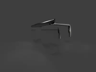 Modern Glasses 3D model