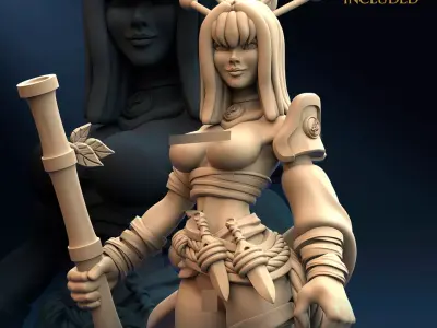 Ranger Sentinels of the Incendiary Breath C Nude 3D print model