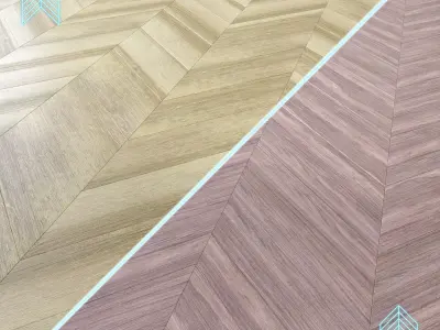 Parquet - Laminate - Wooden floor 2 in 1 Low-poly 3D model 150