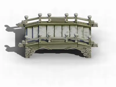 River Yang City - Bridge -05 3D model