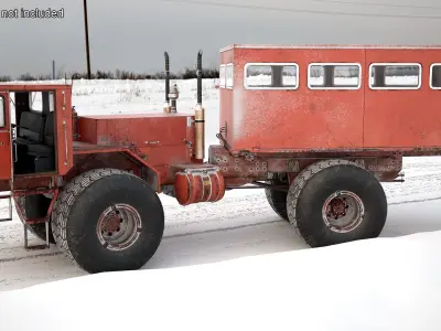  Antarctica Snow Vehicle 