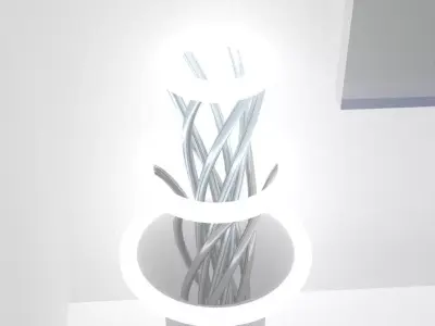 Modern lamp design 3D model