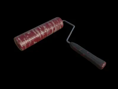 Paint Buckets Pack Low-poly 3D model