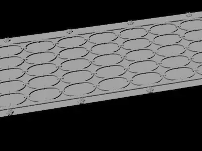 door High quality 3d models for processing on a cnc machine  3D model