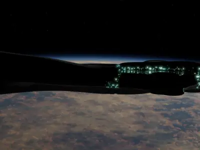 Mothership - Capitalship 3D model