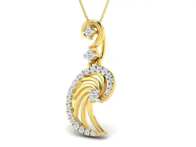 Earring Pendant Set 3dm STL OBJ FBX Render Details 3D print model shop