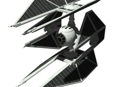TIE Enforcer 3D model