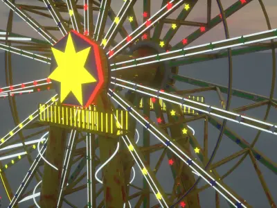 Ferris Wheel  3D model