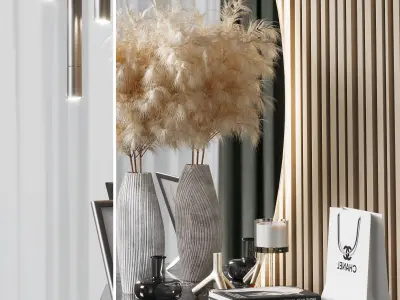 Hallway Set N4 3D model