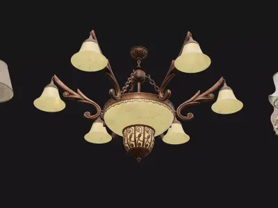 Classical 3D Asset Pack 04 Low-poly 3D model