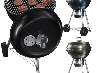 Weber Grill 3D model