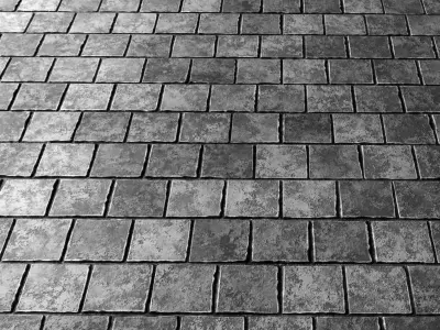 paving stone 1 3D model