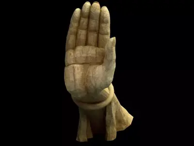 Game Model - Buddha statue Kasabe Forest 3D model