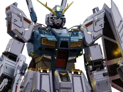 RX-78 NT-1 Gundam Alex 3D model