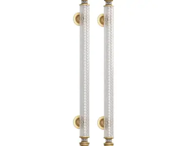 Classic door handle 3D model