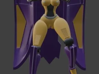 Deltas Speedboat 3D model