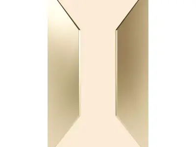 Stretto Outdoor LED Wall Sconce 3D model