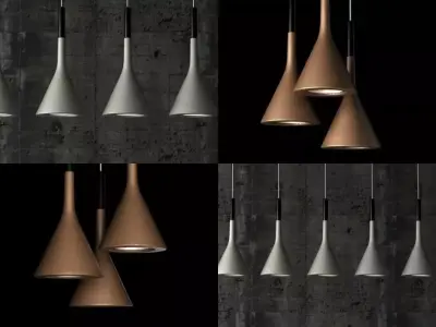 Aplomb pendant lights 3D model
