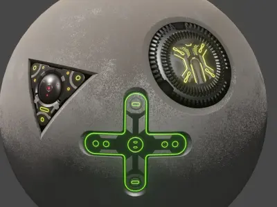 Sci-Fi Decals Texture